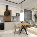 Projektowanie mieszkania na wynajem Nowy Sącz salon ()