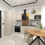 Projektowanie mieszkania na wynajem Nowy Sącz salon ()