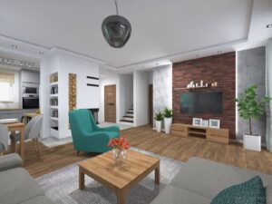 Projektowanie salonu Nowy Sącz ()
