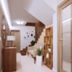 Projektowanie wnętrz Kraków dom salon ()