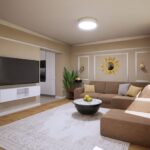 Projektowanie wnętrz Kraków dom salon ()