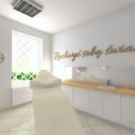 Projekt wnętrz salon kosmetyczny