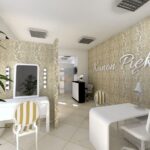 Projekt wnętrz salon kosmetyczny